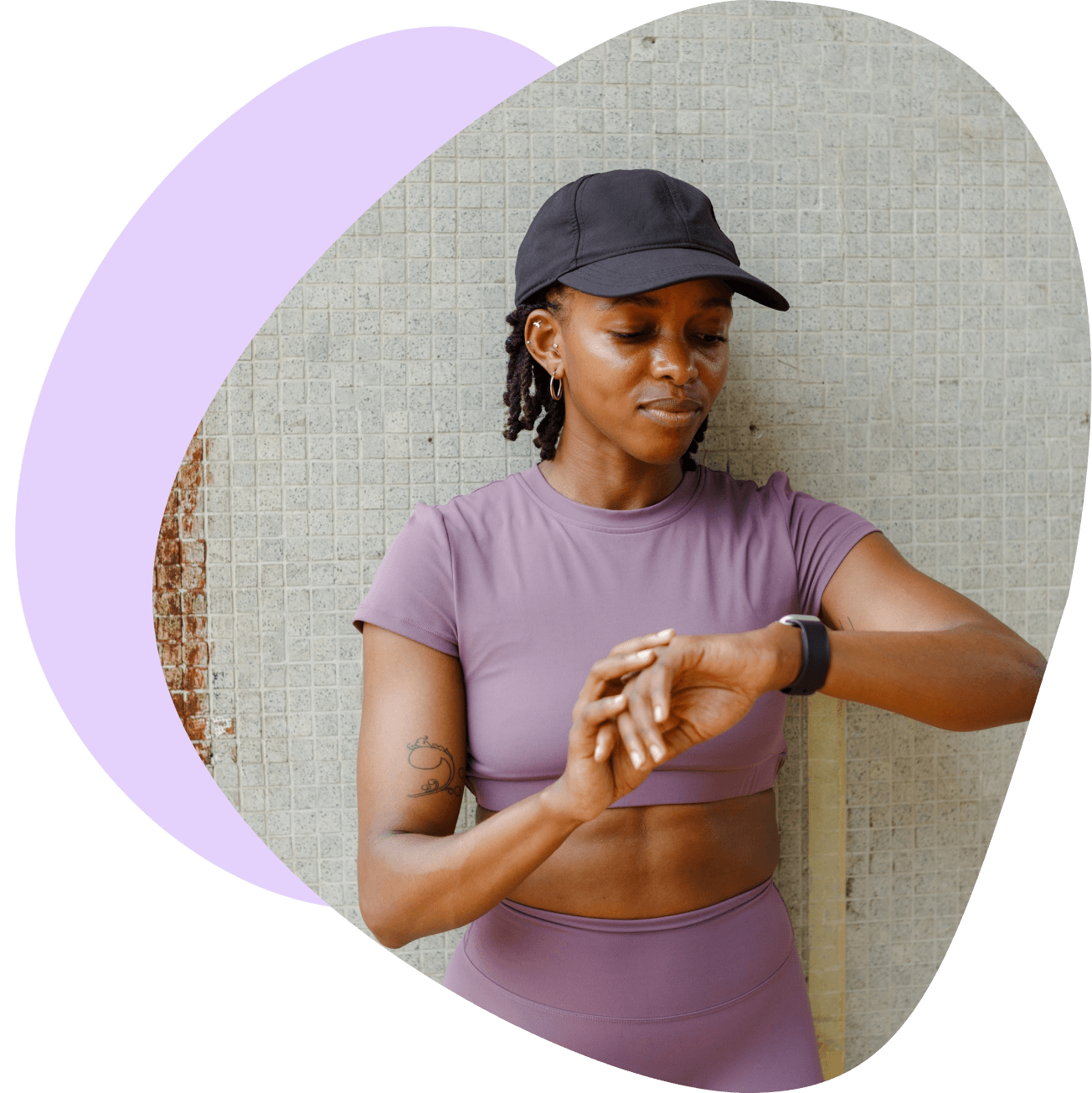 signup page image of woman